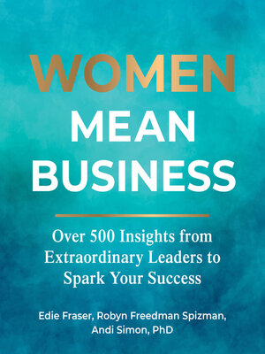 cover image of Women Mean Business